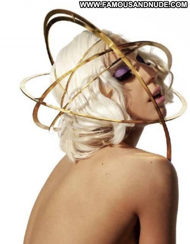 Lady Gaga V Magazine Babe Celebrity Beautiful Gag Singer Breasts