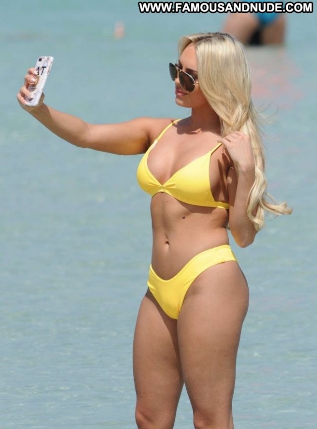 Amber Turner The Beach Beach Beautiful Bikini Babe Posing Hot