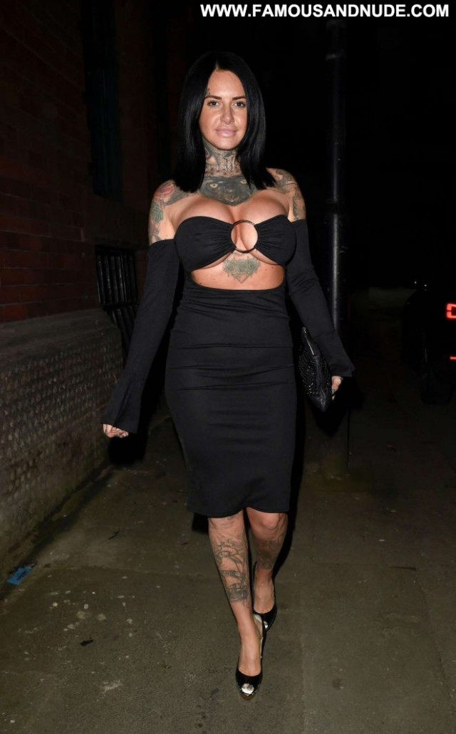 Jemma Lucy Celebrity Black Paparazzi Beautiful Babe Posing