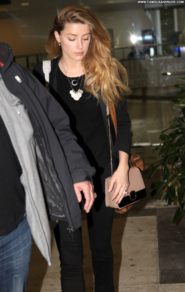 Amber Heard No Source Beautiful Paparazzi Babe Posing Hot Celebrity